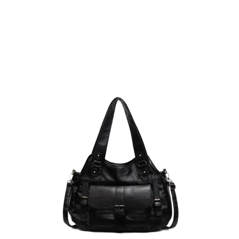 Large-capacity Retro Versatile Tote Bag, Women's Spring Fashionable Commuting Single-shoulder Bag, Short Trip Crossbody Bag