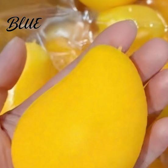 Office Desk Stress Relievers 1/2Pcs Color Changing Fruit Squeeze Toy Simulated Mango Relief Simulation Toy Slow Rebound Strawberry Sensory
