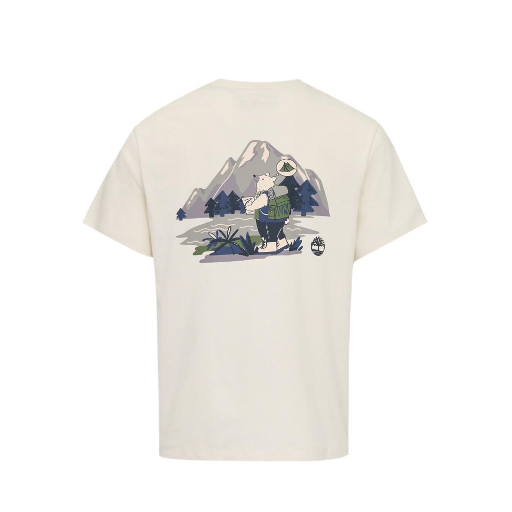 Timberland Breathable Round Neck Short Sleeve T-Shirt Unisex Tops TBC0YHHDCM91