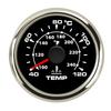 Auto Truck Boat 52mm 40-120℃ Water Temp Gauges 287.4-22.4ohm Input Signal Water Temperature Meters with 7 Kinds Backlight Color
