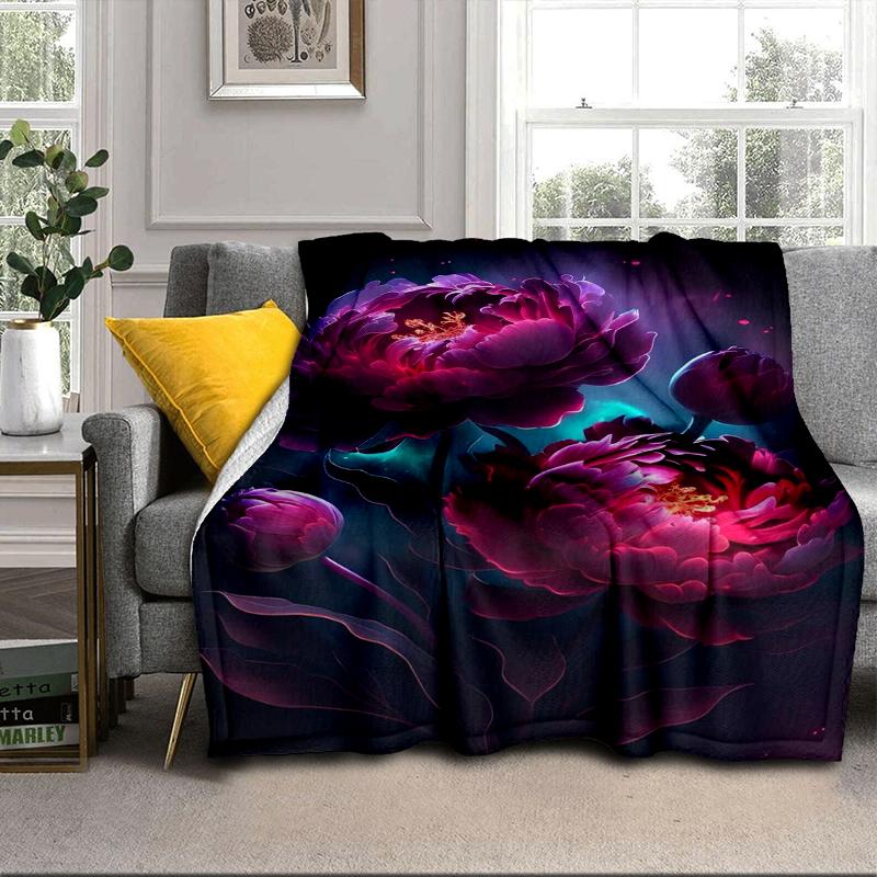 Floral Elegance In Bloom Blanket Flannel Blanket Throw Blanket Sofa Cover Blanket Soft Premium Blanket Picnic Blanket Tv Blanket Gifts