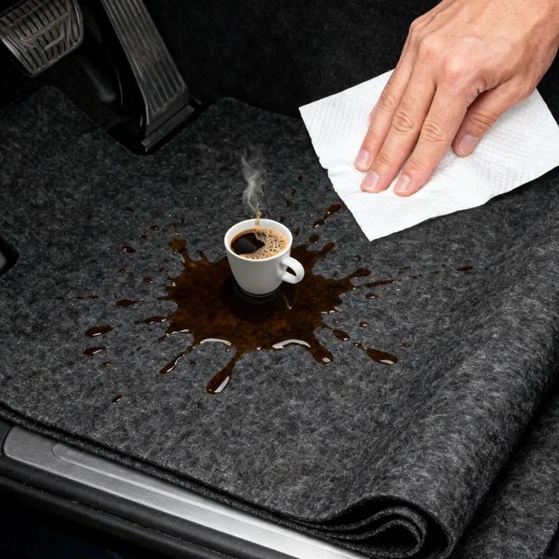 Auto Innenraum Teppich Filzstoff Selbstklebender Teppich Vliesstoff Hochtemperaturbeständiger Filz für Zuhause Wohnmobil Autoreparatur