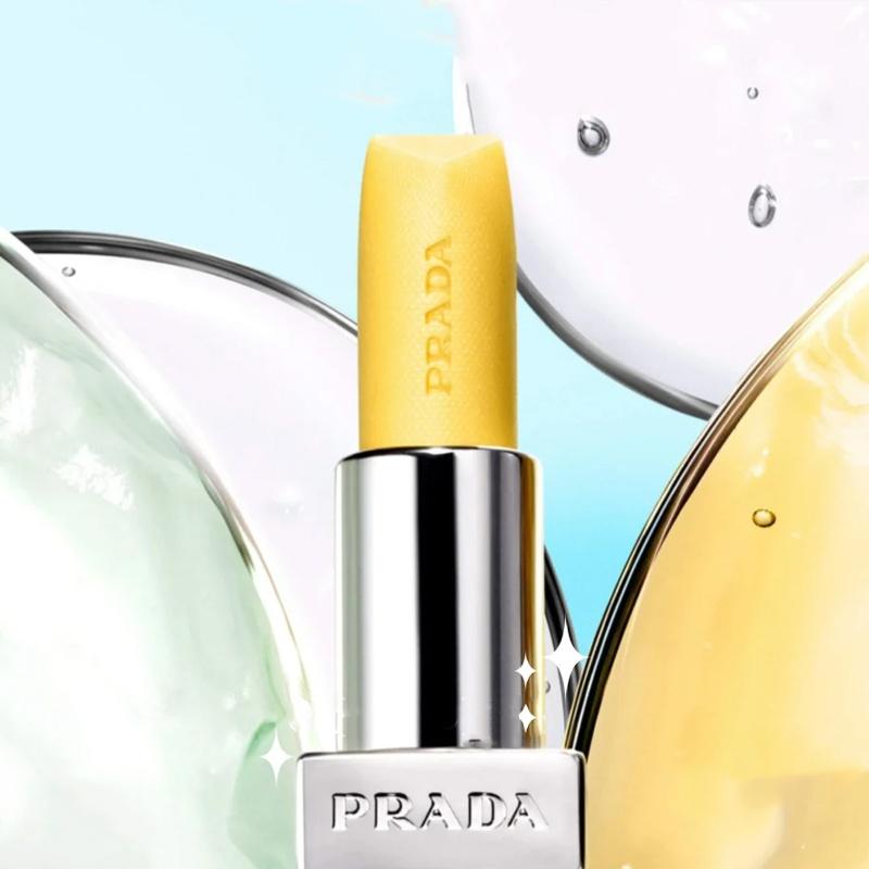 Prada Balsam de buze Seria rujuri translucide Ruj Hidratează inteligent Buze translucide roz originale Ruj "Banana" U002 fără cutie cadou