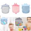 Hanging Bath Toy Storage Quick Dry Net Basket Mesh Bag Bathroom Organizer Bathtub Game Toy Holder Shower Caddy for Kids Toddler
