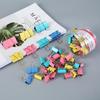 Super Large Colored Swallowtail Metal Clips - Long Tail Stationery for Office Use
