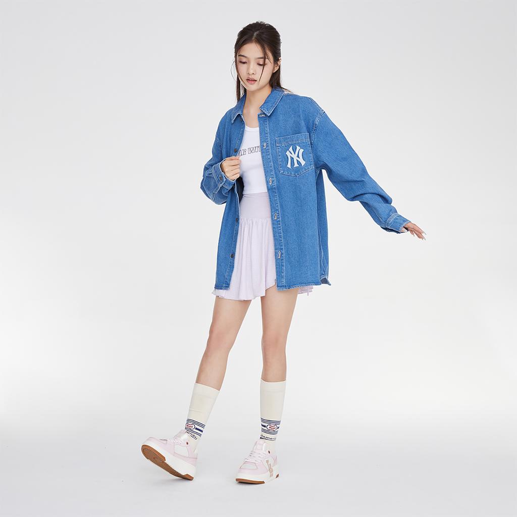 New MLB New York Yankees Shirt Unisex Blue 3ADRR0134-50INS