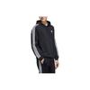 Adidas Neo Solid Color Logo Print Hoodie With Drawstring Long Sleeves Men Hoodie Black HD4671