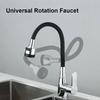 2 Modes Nozzle Kitchen Faucet Silicone 360° Rotation Sink Faucet Hot and Cold Water Tap Basin Faucets Bathroom Single Handle Tap