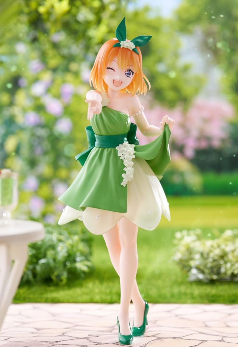 

Спецвыпуск аниме Квинтэссенция Фигурка Накано Ёцуба Пастельное платье Фигурка Официальная 22 см Пятерняшки Trio-Try-iT Прибл.