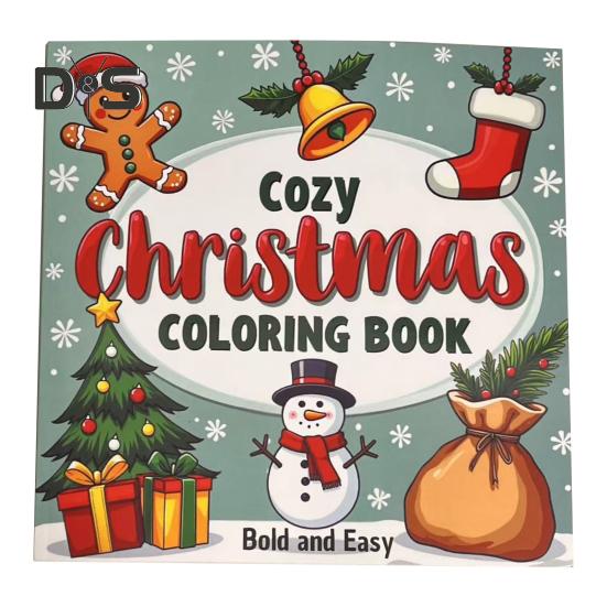 Christmas Coloring Book Kids Holiday Activities Gift Xmas Party Favors Coloring Book Boys Girls Ideal Christmas Activity Gift Stocking Stuffer Bag