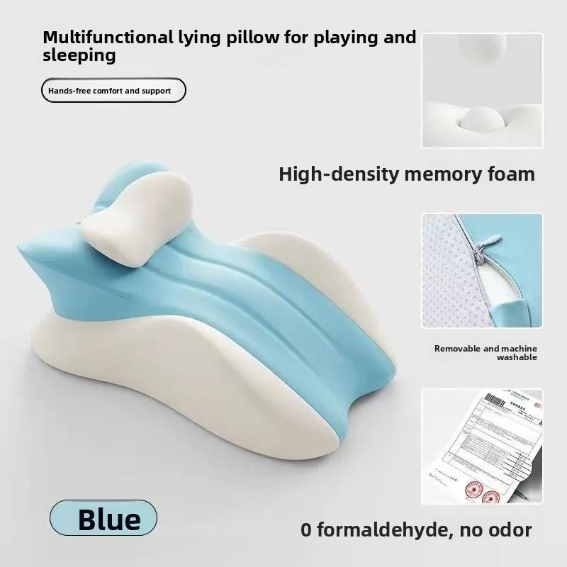 

Дом Взрослая Кровать Подушка-Подушка для Талии и Бедер Повседневное Сиденье Диван Вспомогательные Подушки Blue White