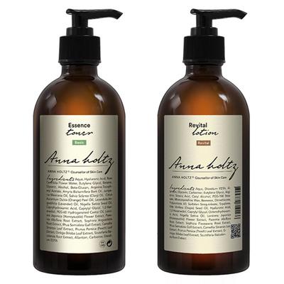 Anna Holtz Essence Toner 300ml + Revital Lotion 300ml Set, 1 Set