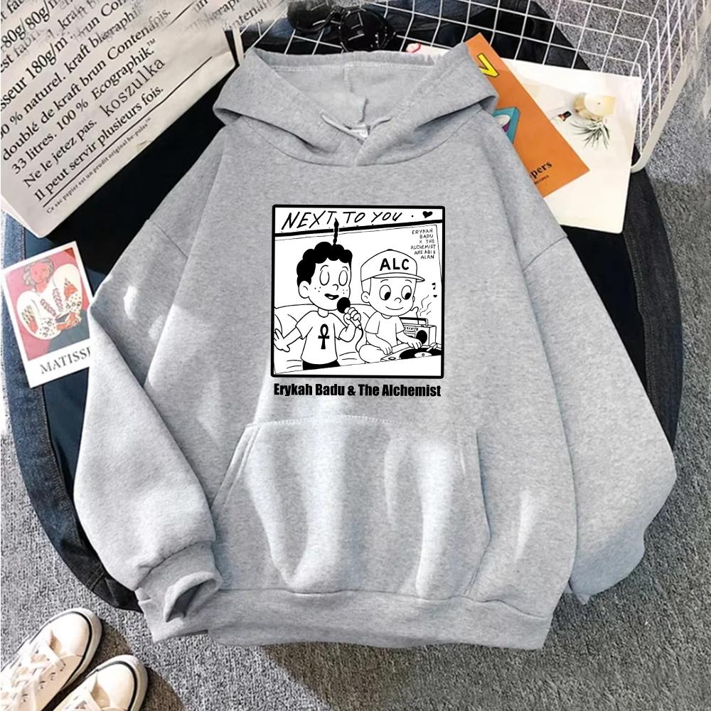 The Alchemist New Album Abi & Alan Hoodie Funny Song Next To You Shirt Hip Hop Streetwear Pullover Y2K Clothes Unisex Hoodie
