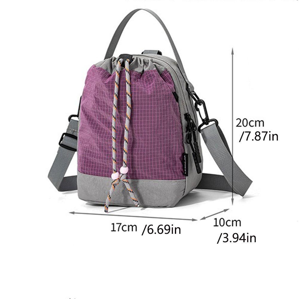 Waterproof Mobile Phone Bag Lightweight Drawstring Shoulder Bag Water Bottle Carrier Bag  Hiking