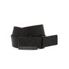Black Embossed Logo Leather Belt Dbbe5f175bk