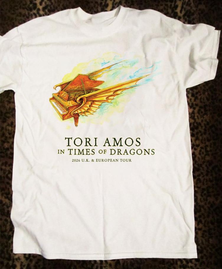Tori Amos Tour UK 2026 Unisex TShirt Cotton S2345XL BS694 Unisex T-Shirt M