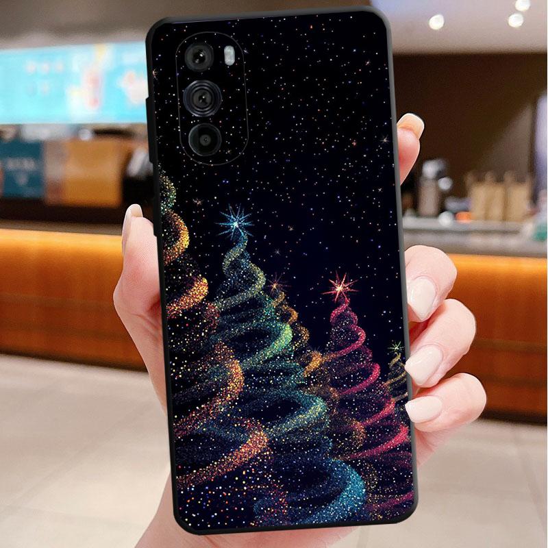 Phone Case For Motorola Edge 50 40 Pro 60 50 40 30 Ultra Neo Fusion Moto G Play G Stylus G Power G Christmas Tree