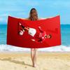 Fußballstar C-CR-O Strandtuch Schweiß- und Wasserabsorbierend Weich Bequem Fitnessstudio Sporttuch Schwimmbad Strandzubehör