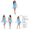 Fantasy Style Cosplay Dress With Crown And Gloves For Game Anime Role Playing