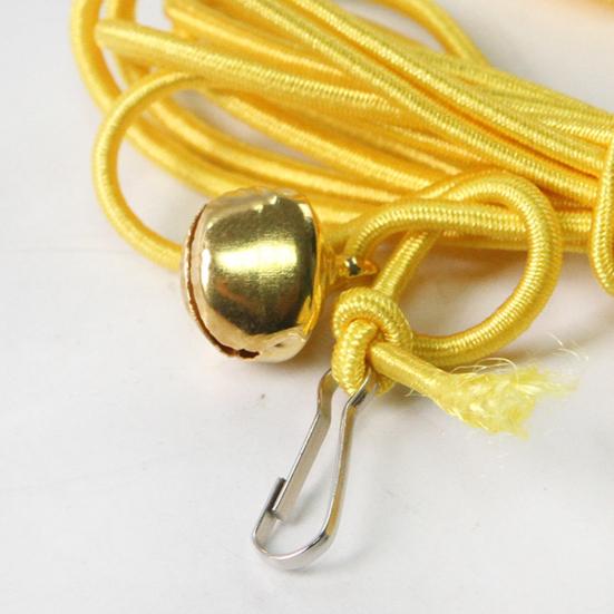 Swinging Interactive Cat Toy Elastic Rope Cat Teaser Self-play Cat Toy with Feathers Bell for Indoor Cats Solo Play And Hunting Instinct