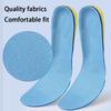 2Pcs/4Pcs Silicone Gel Shoe Insoles Men Women Sports Shock Absorbing Insoles Soft Non Slip Shoe Pad Arch Support Orthopedic Pads