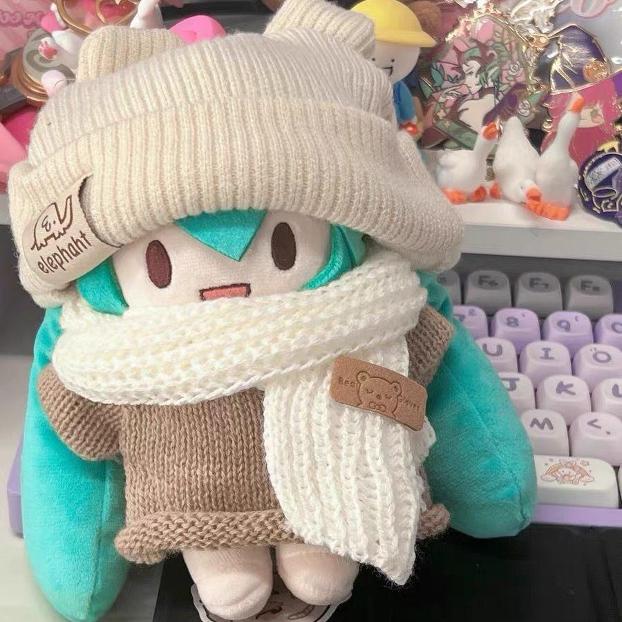 15cm Yukineko Cotton Plush Doll - Replaceable Outfit, Cute Birthday Gift