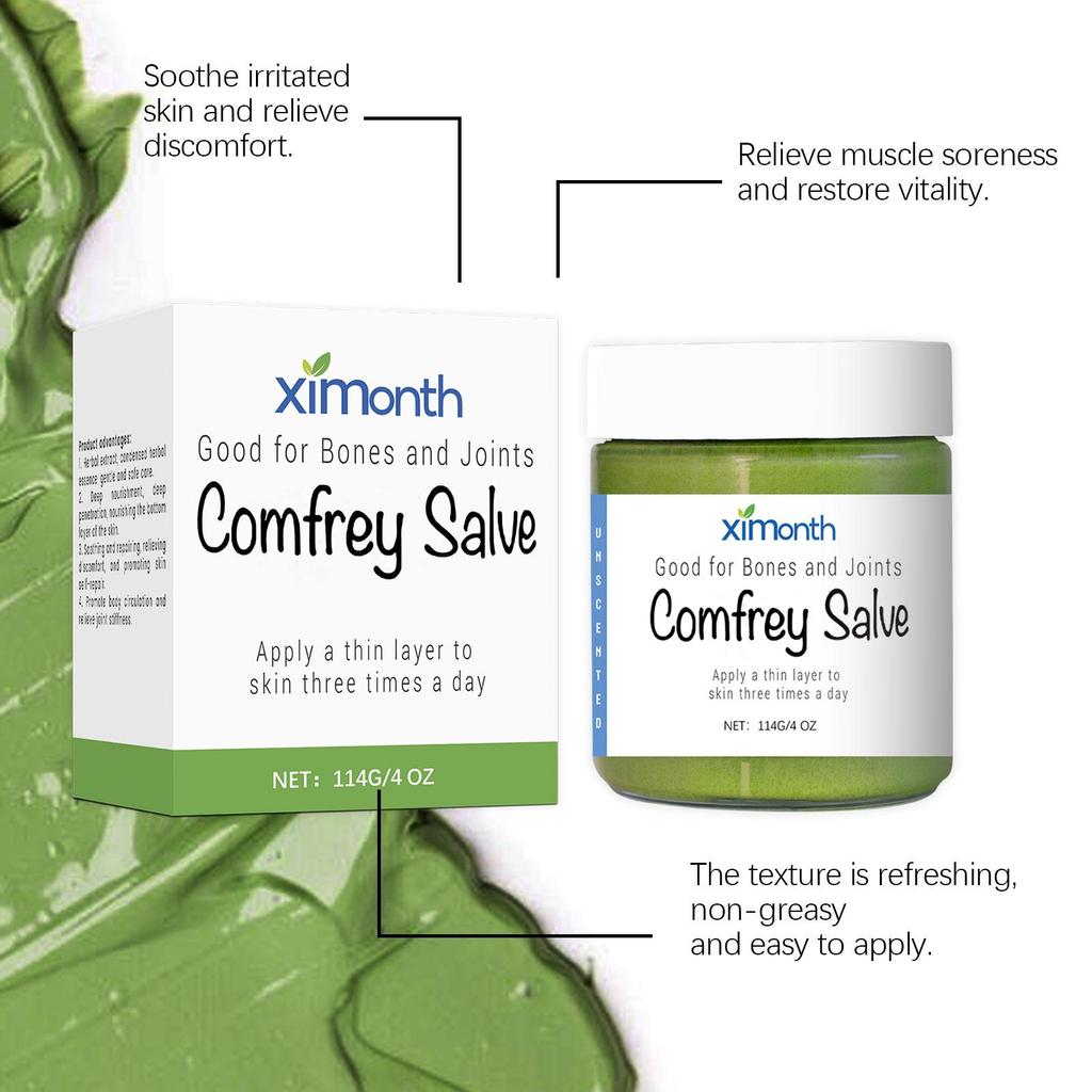 Ximonth Herbal Care Balm 114g Plant Extracts Relieves Discomfort in Knees, Wrists, Waist, and Shoulders