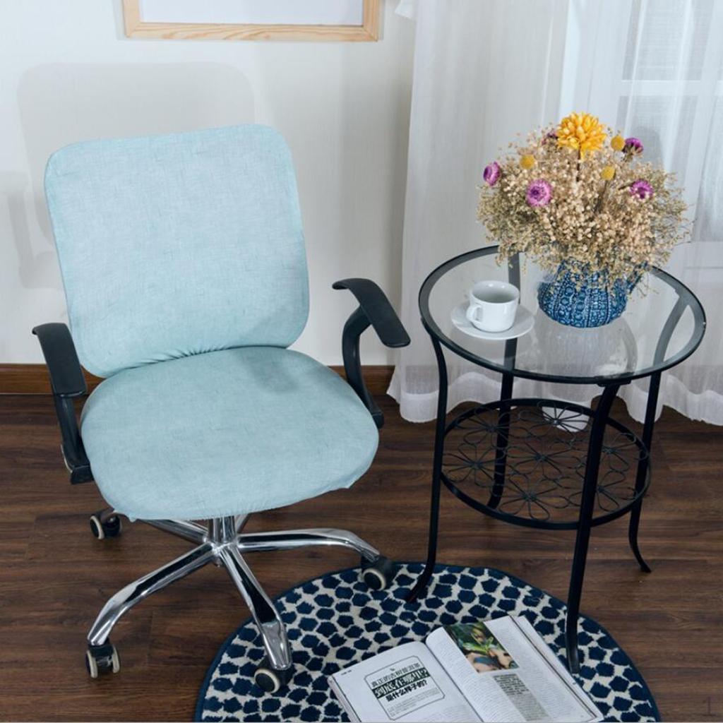 

1 комплект съемных чехлов для спинки сиденья с подлокотниками, вращающихся в разобранном виде Blue