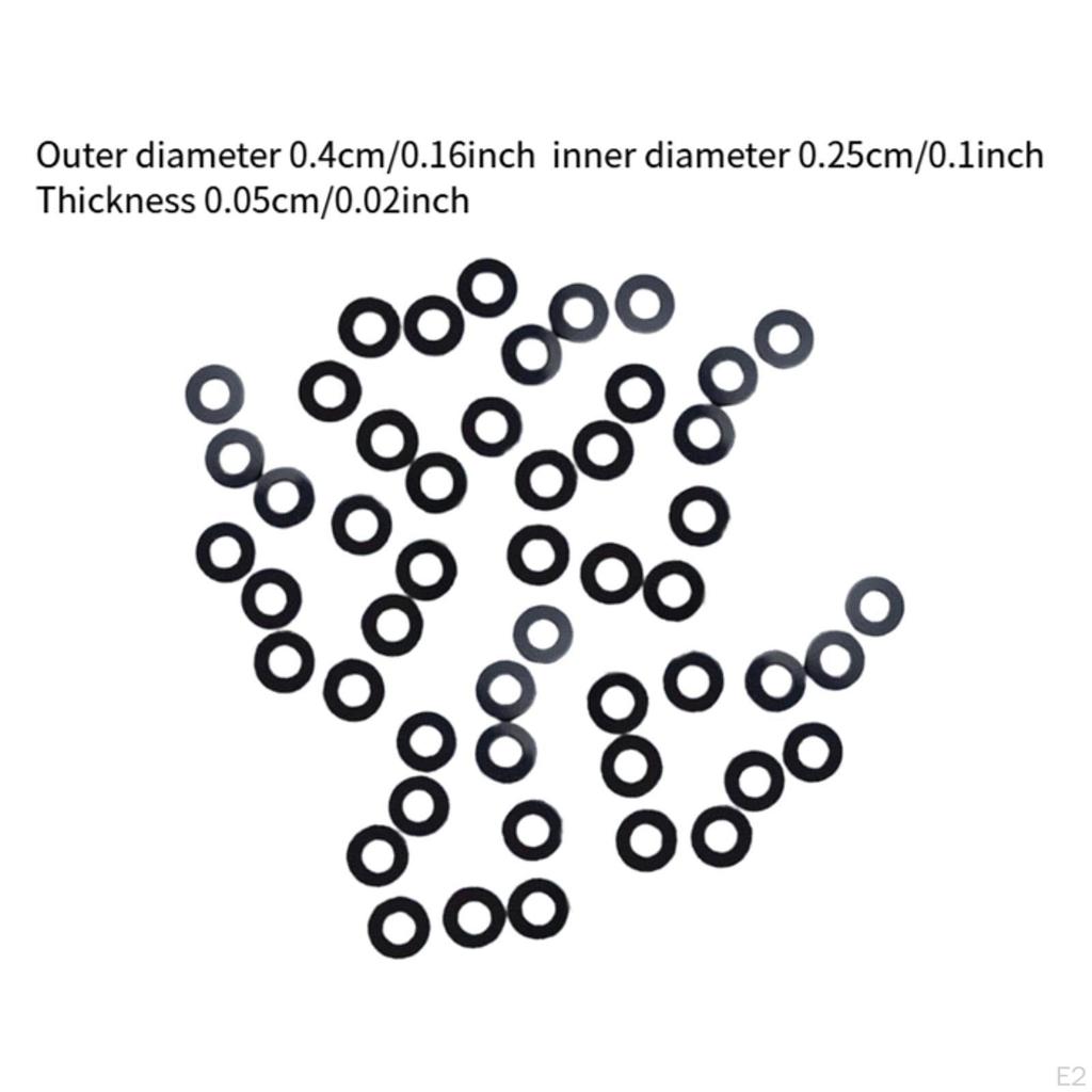 50 Stück Badminton Ösen Ösen Saitenschutz Leichtgewichtige Reparaturzubehör Drahtschutz