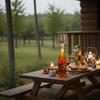 Wireless Bottle Lamp LED Wine Bottle Lamp 3 Colors Dimmable 2000mAh LED Table Lamp Rechargeable Vases Led Light