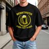 T-shirt Estiva da Uomo Girocollo Casual Manica Corta con Stampa Festival della Birra Comoda Leggera in Cotone per l'Uso Quotidiano