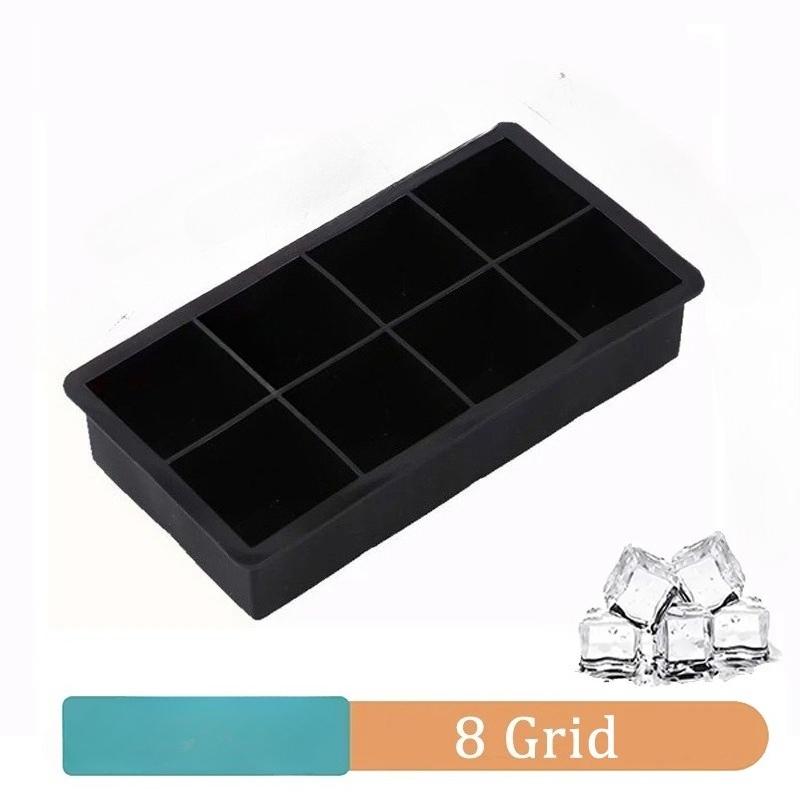 4/6/8/15 Fächer Silikon Eiswürfelformen Sphärische Eisformen Wiederverwendbare Whiskey Eiswürfelformen Cocktail Gefrierschrank DIY Hausgemachte Barware