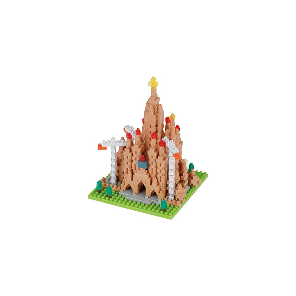Nanoblock Sagrada Familia Building Set 550 Pieces Creative Construction Toy
