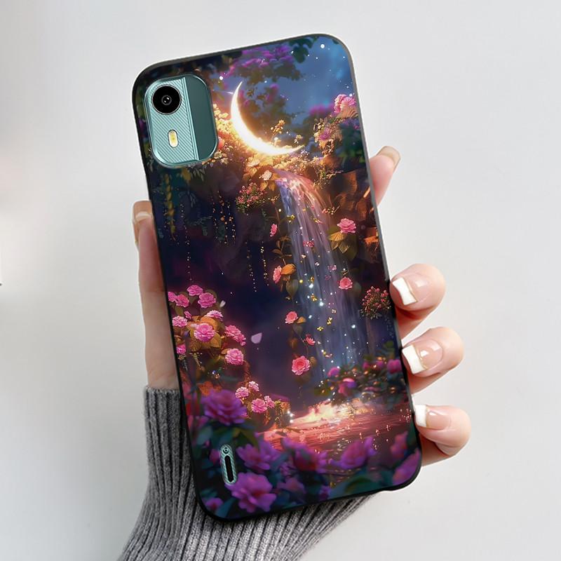 Soft TPU Case For Nokia C12 Cute Love Rabbit Funny Shockproof Silicone Phone Case For Nokia C12 Plus Pro Back Cover C 12 Fundas