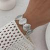 Scallop Starfish Opening Bracelet Silver Flower Upper Arm Bracelet for 5Pcs/Set Party