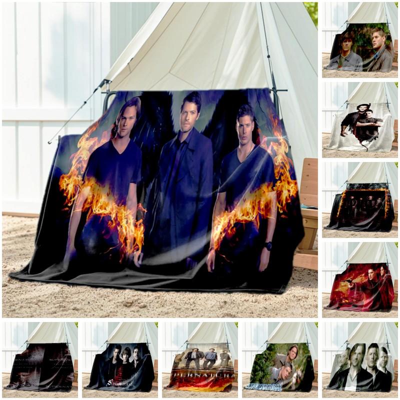 1pc supernatural blanket, all season lightweight home office outdoor nap multifunctional blanket