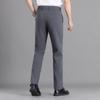 Fengxun Men's Straight-Leg Stretch Business Casual Trousers