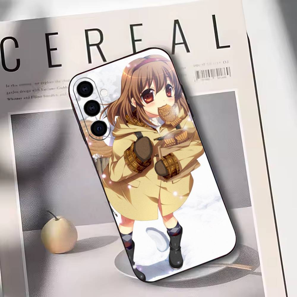 

Kanon Ayu Tsukimiya Phone Case For Samsung Galaxy A73,A72,A71,A70,A53,A52,A51,Others Soft Black Cover Samsung a42 5g