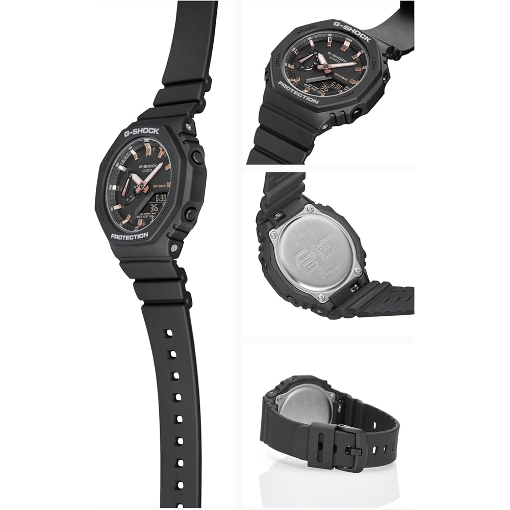Casio G-Shock Watch [Official Japanese Product] Mid-Size Model GMA-S2100-1AJF Unisex Adult Black