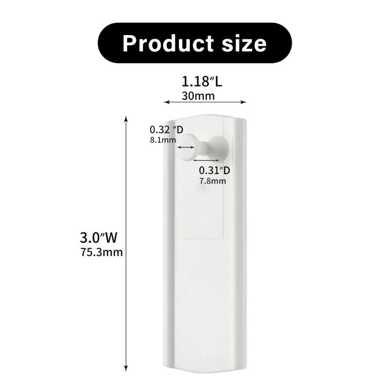 20Pcs Multipurpose Adhesive Wall Hooks For Hanging Frames Pictures Mirrors On Tile Glass Wooden Smooth Surfaces M4YD