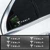 Autoaufkleber 2025 Heiße Auto-Logo-Aufkleber Karosserie Seitenkotflügel Türfenster Kofferraum Abziehbilder Aufkleber Außen Deko Für Tesla Model 3 Modell