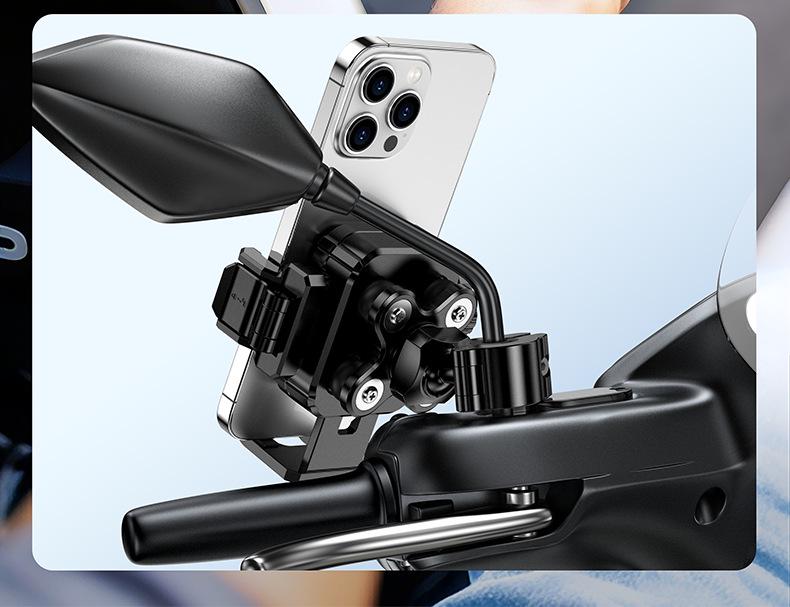 Shockproof & Vibration-proof Phone Holder for Bikes, Electric Scooters, & Motorcycles