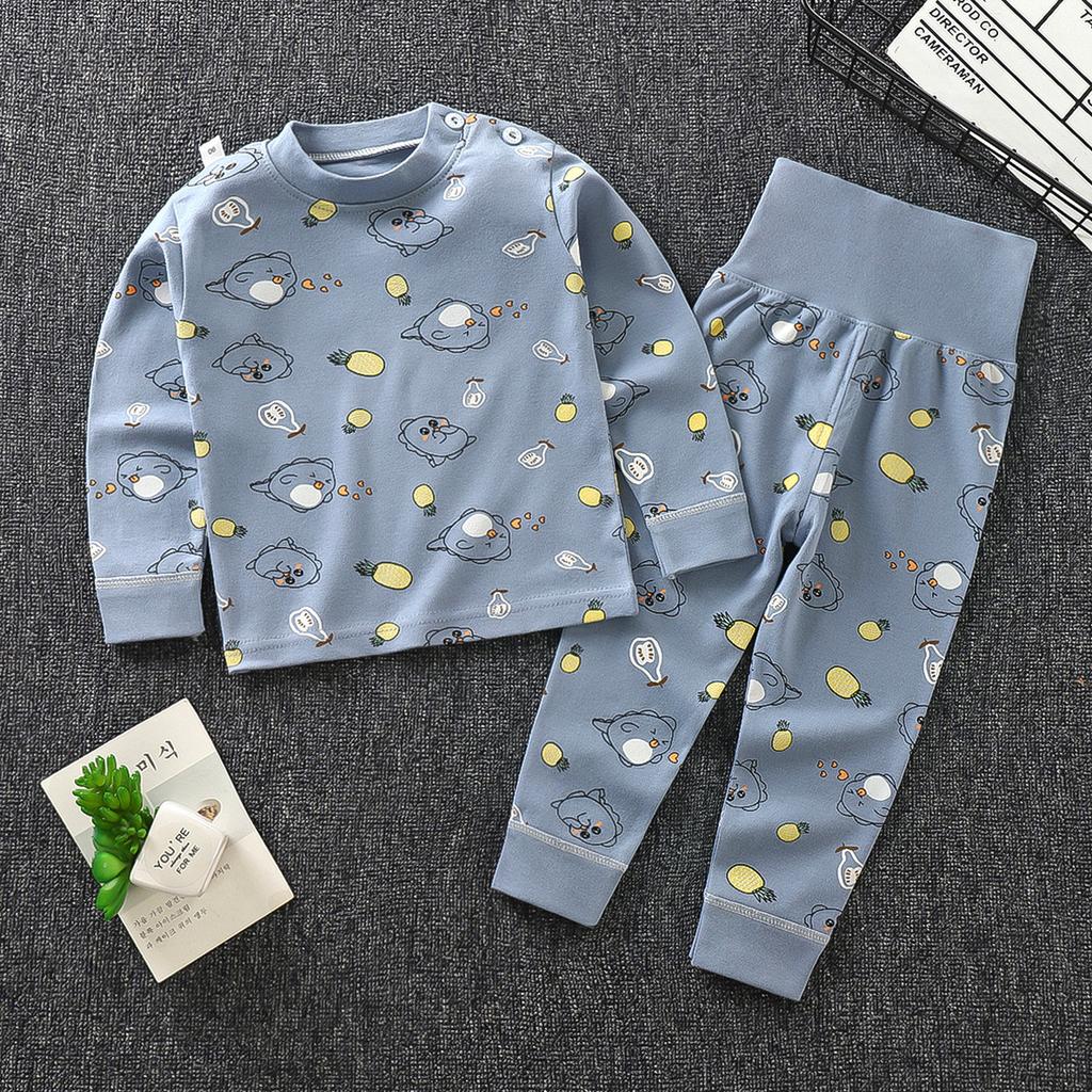 Kinder-Unterwäsche-Sets - Langarm- und Langhosen-Sets Für Jungen, Lässige Pyjama-Sets Für Mädchen Im 2-teiligen Stil