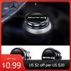 Car Sticker Car Cigarette Lighter Dust Cover Dustproof Cap Protector Covers For Mercedes Benz AMG W204 W205 W203 W211 W212 W213
