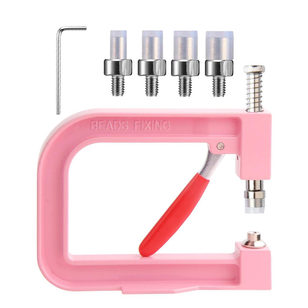 Hand-Press Beading Machine for Imitation Pearl Setting and Four-Claw Nail Spotting