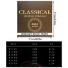 6Pcs .028-.043 6-string Acoustics Guitar Strings for Beginners Performers