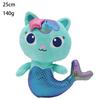 (Meerjungfrauenkatze-25CM) Gabbys Puppenhaus Kinder Plüschtier Kuscheltiere UK