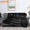 Vintage Anathema Blue Visual Licensed Katatonia My Dying Bride Ultra-Soft Blanket Quilt Winter Sofa Cover Bed Covers