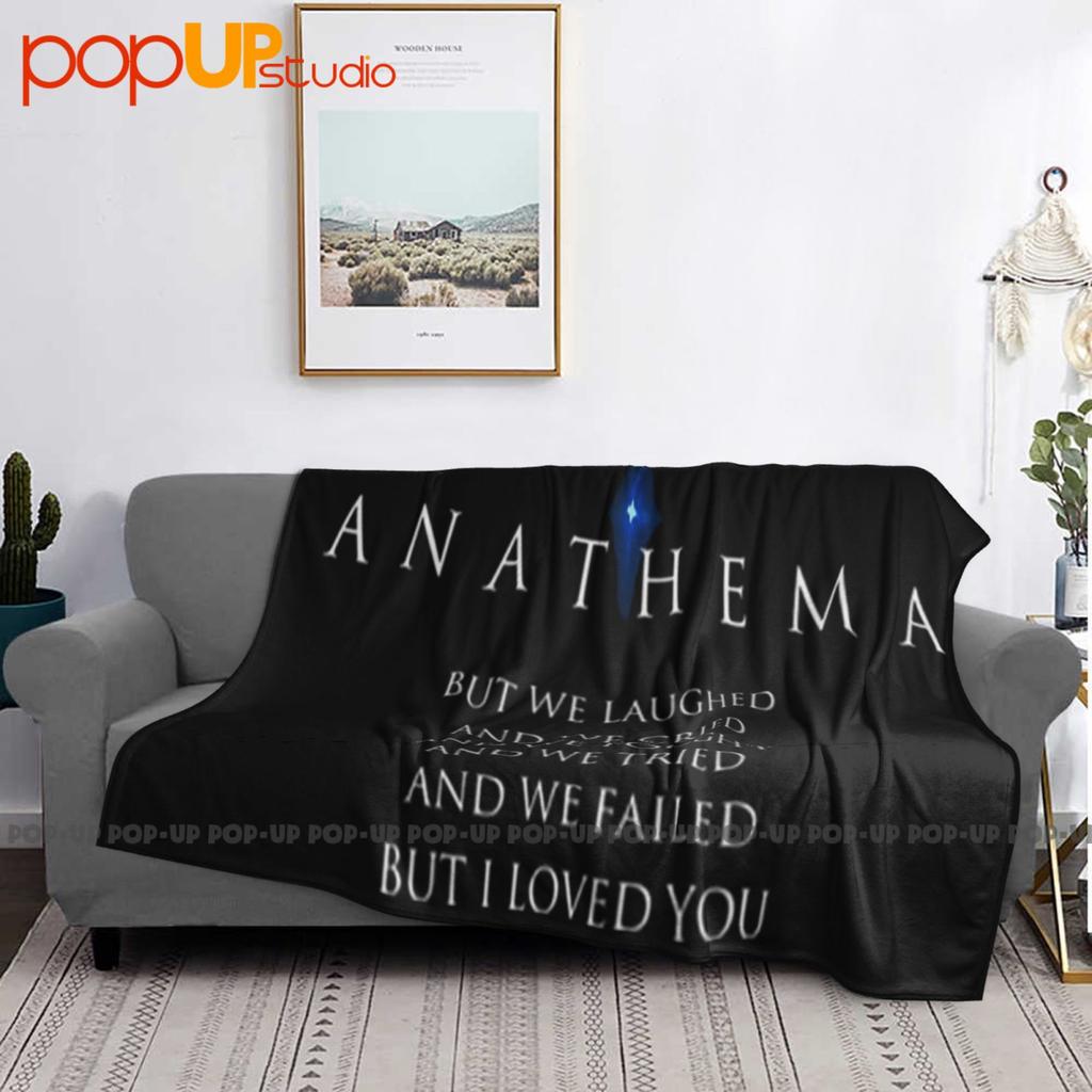 Vintage Anathema Blue Visual Licensed Katatonia My Dying Bride Ultra-Soft Blanket Quilt Winter Sofa Cover Bed Covers