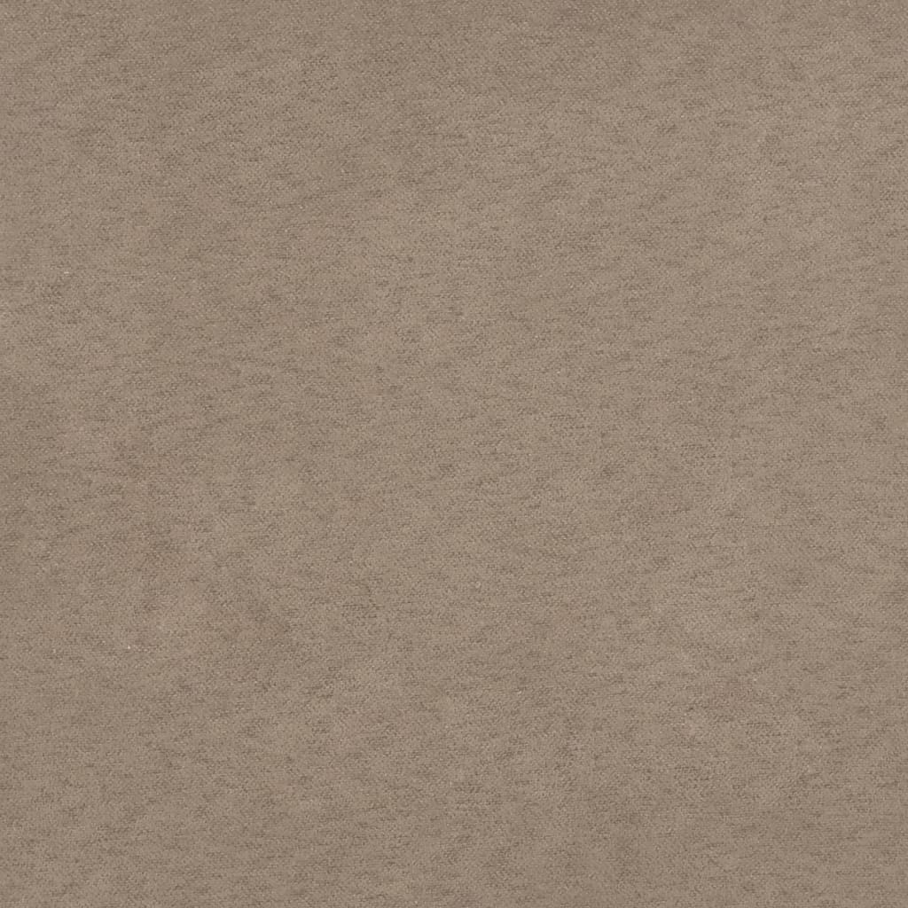 Vidaxl Ławka, Taupe, 70X35X41 Cm, Obity Mikrofibrą